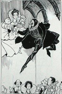 رسم توضيحي لـ Grand Pas de Deux من The Ingoldsby Legends ، أو Mirth and Marvels ، بقلم توماس إنغولدسبي بواسطة آرثر راكهام