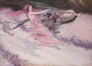 Elfin Revelers ، 1900 (مرحاض وغواش على اللوحة) بواسطة آرثر راكهام