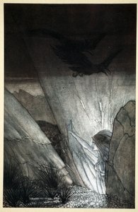 "إردا يوصيك بالحذر" ، 1910. بواسطة آرثر راكهام