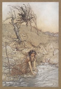 هيرميا. مشهد من فيلم A Midsummer Night