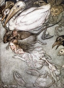 The pond of tears - in “” Alice