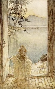 Undine بواسطة Friedrich de la Motte Fouqué بواسطة آرثر راكهام