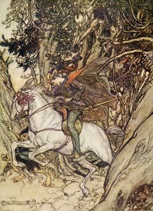 Undine بواسطة Friedrich de la Motte Fouqué بواسطة آرثر راكهام