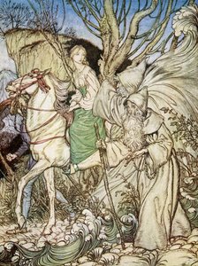 Undine بواسطة Friedrich de la Motte Fouqué بواسطة آرثر راكهام