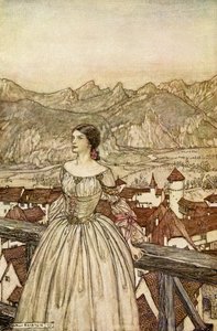 Undine بواسطة Friedrich de la Motte Fouqué بواسطة آرثر راكهام