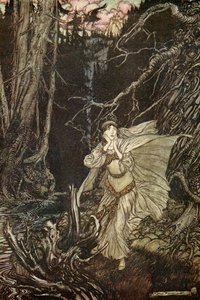 Undine بواسطة Friedrich de la Motte Fouqué بواسطة آرثر راكهام