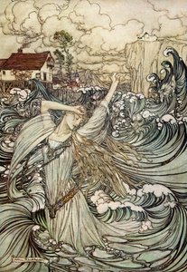 Undine بواسطة Friedrich de la Motte Fouqué بواسطة آرثر راكهام
