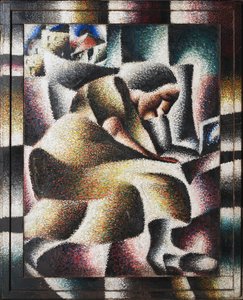 امرأة تقرأ ، 1920. بواسطة آرثر سيغال