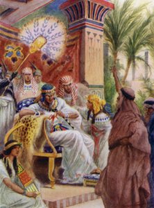 موسى وهارون قبل فرعون (لون ليثو)