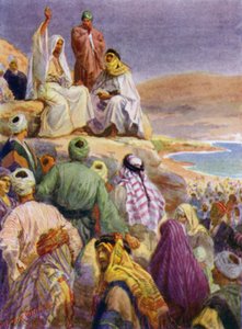 الخطبة على الجبل (لون ليثو)