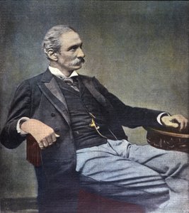 صورة للسياسي الإيطالي جوزيبي زانارديللي (1826-1903). بواسطة فنان غير معروف