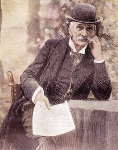 صورة لرئيس المجلس الإيطالي جوزيبي زانارديللي (1826-1903). بواسطة فنان غير معروف