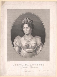 كارولين أميرة بافاريا (1792-1873) كارولين بواسطة فنان غير معروف