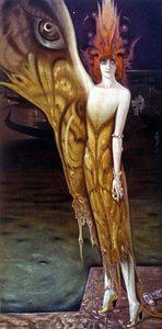 صورة للماركيزا (ماركيز) لويزا كاساتي (1881-1957) ، رسمها أرتورو مارتيني (1885-1947) في عام 1912. بواسطة ارتورو مارتيني