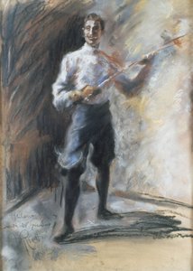 سيد المبارزة Weisi ، بقلم Arturo Rietti (1863-1943) ، باستيل على ورق ، 72x53 سم. إيطاليا ، القرن العشرين. بواسطة أرتورو ريتي