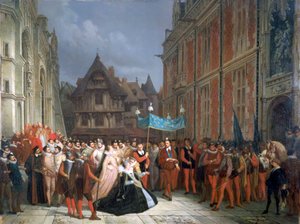 دوقة مونتبنسير ، 1864 بواسطة آري شيفر