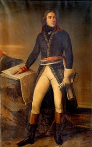 صورة للجنرال لازار لويس هوش (1768-1797) لوحة لأري شيفر (1795-1858) 1835 باريس ، متحف أرمي بواسطة آري شيفر