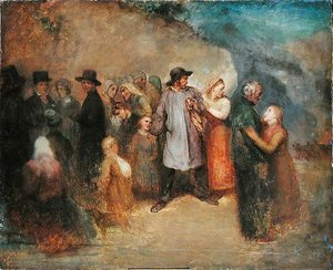 مشهد الخروج ، ج 1858 بواسطة آري شيفر