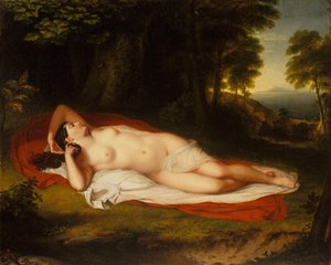أريادن ، كاليفورنيا. 1831-1835. بواسطة آشر براون دوراند