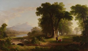 صباح الحياة ، 1840 بواسطة آشر براون دوراند