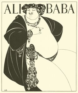 علي بابا (ليثوجراف) بواسطة أوبري (بعد) بيردسلي