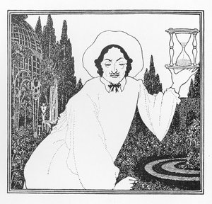 تصميم الغلاف لـ "Pierrot of the Minute" ، 1897 بواسطة اوبري بيردسلي