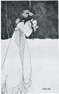 Isolde شرب السم بواسطة اوبري بيردسلي