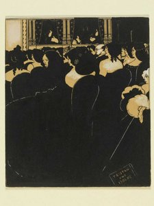Wagnerites ، 1894. بواسطة اوبري بيردسلي