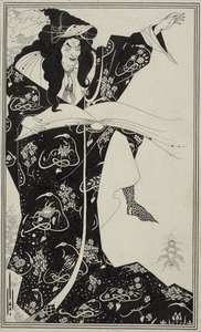 فيرجيل الساحر ، ج 1893 بواسطة اوبري بيردسلي
