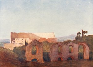 روما: الكولوسيوم (طباعة حجرية ملونة)