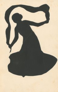 امرأة مع الشريط. 1907-08 بواسطة أغسطس ماكي