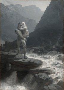 ملحمة Frithiof: Frithiof and Ingeborg ، 1880.