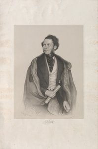 صورة للمؤلف والقائد جوتفريد فون بريير 1807-1901 ، 1845. بواسطة أغسطس Prinzhofer