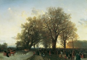 في طريق العودة من المعرض العالمي في فيينا براتر عام 1873