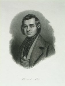 صورة للشاعر هاينريش هاينه 1797-1856 ، 1842