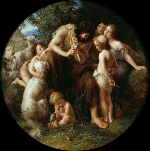 جبال والد الفلوت 1839. بواسطة أغسطس فون كلوبر