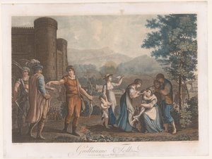 ويليام تيل بعد إطلاق النار على التفاحة Guillaume Tell (العنوان على الكائن) بواسطة لامبرت