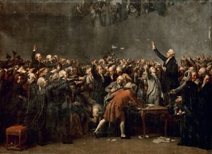 قسم ملعب التنس في 20 يونيو 1789