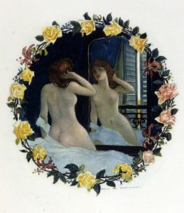 رسم توضيحي لأوغست فرانسوا جورجيه (1862 - 1927) لـ "Le Lys rouge" بواسطة أناتول فرانس (1844 - 1924). 1894.