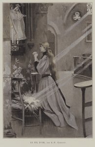 رسم توضيحي لـ Le Fil dOr ، بقلم هنري جريفيل