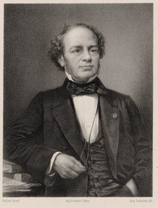 صورة للمؤلف جاك فرومينتال هاليفي 1799-1862. بواسطة أوغست ليموين