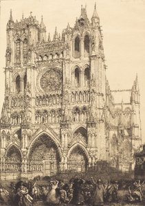 كاتدرائية أميان Cathedrale d'Amiens - يوم الجرد ، 1907.