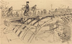 جسر الفنون ، جسر الفنون ، 1890. بواسطة أوغست ليبير