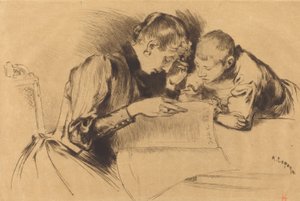 صور الصور ، 1889. بواسطة أوغست ليبير