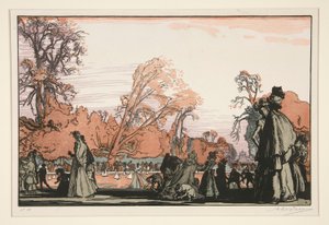Le bassin des Tuileries (The Pond in the Tuileries)