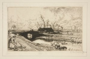 Le petit pont (Vend؟ e) (The Little Bridge [Vendee])