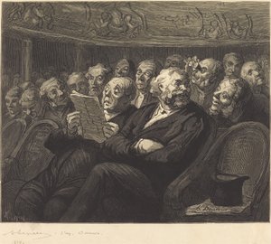 مقاعد الأوركسترا ، 1878. بواسطة أوغست ليبير