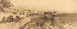رصيف بيرسي إمباركاديري ، كواي دي بيرسي ، 1891. بواسطة أوغست ليبير