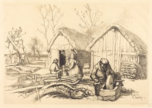 منزل الحطاب ، فيندي لا ميزون دو بوشيرون ، فيندي ، 1915. بواسطة أوغست ليبير
