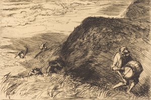 هادمون ، ناهبو حطام سفينة سان جان دي مونت ، سان جان دي مونت ، 1915.